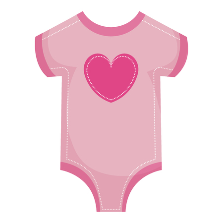 beautiful clothes babys icon vector illustration design graphicのイラスト素材