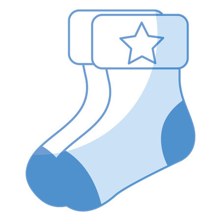 beautiful clothes babys icon vector illustration design shadowのイラスト素材