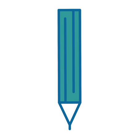 pencil icon over white background vector illustrationのイラスト素材
