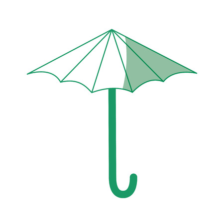 Umbrella icon over white background vector illustrationのイラスト素材