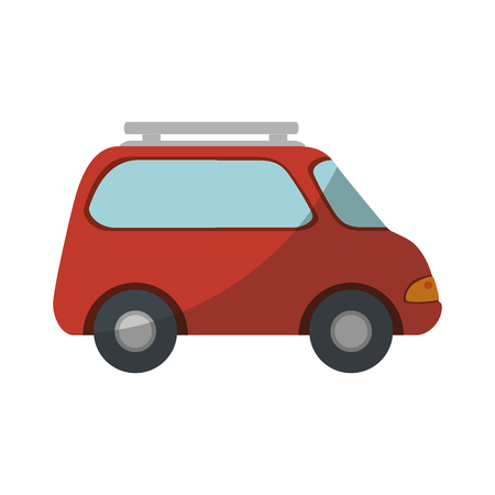 car icon over white background vector illustrationのイラスト素材