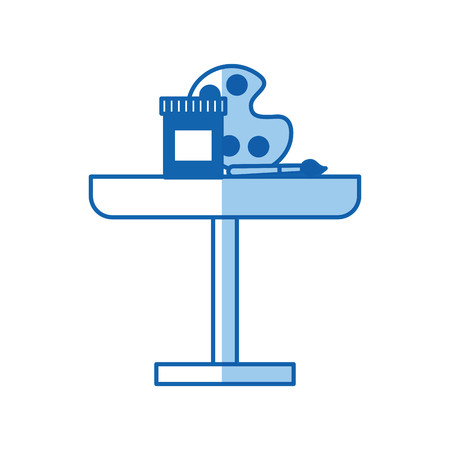 Table decoration instruments draw icon vector illustration design graphicのイラスト素材