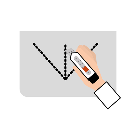 Sheet draw ideas icon vector illustration design graphicのイラスト素材