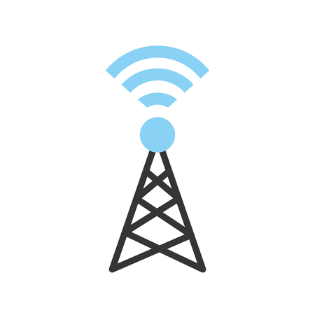 World signal antenna icon vector illustration design graphicのイラスト素材