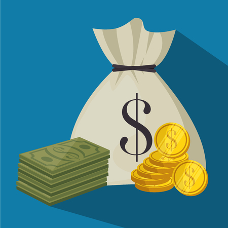 money icon design vector illustration graphic designのイラスト素材