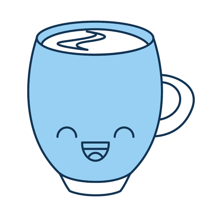 Coffee cup isolated icon vector illustration designのイラスト素材