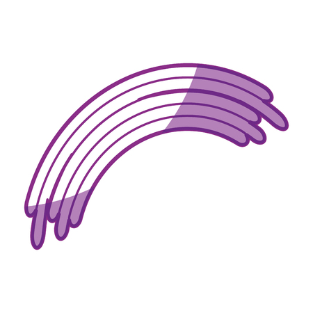 rainbow icon over white background vector illustrationのイラスト素材