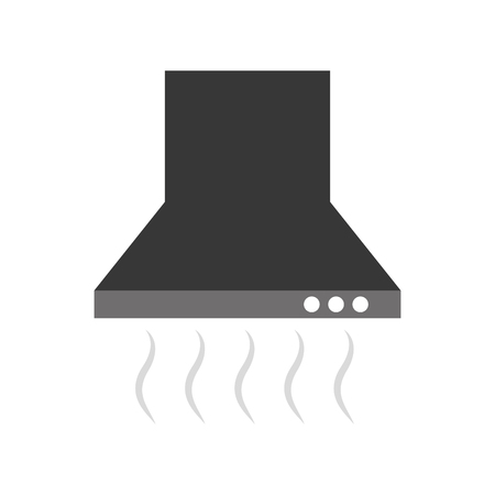 kitchen extractor isolated icon vector illustration designのイラスト素材