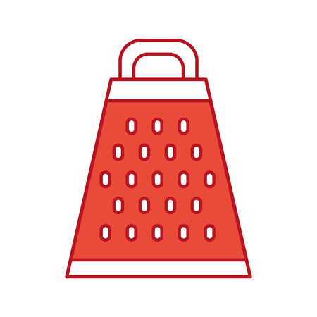 Kitchen grater isolated icon vector illustration designのイラスト素材