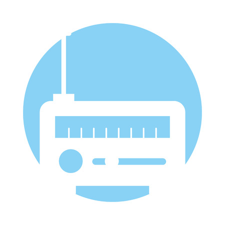 News satellite radio icon vector illustration design graphicのイラスト素材