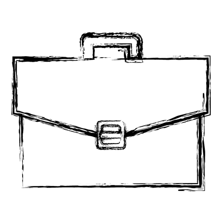 portfolio briefcase isolated icon vector illustration designのイラスト素材