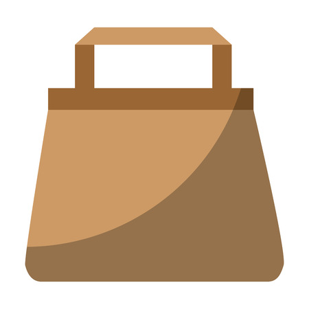 shopping bag icon over white background vector illustrationのイラスト素材