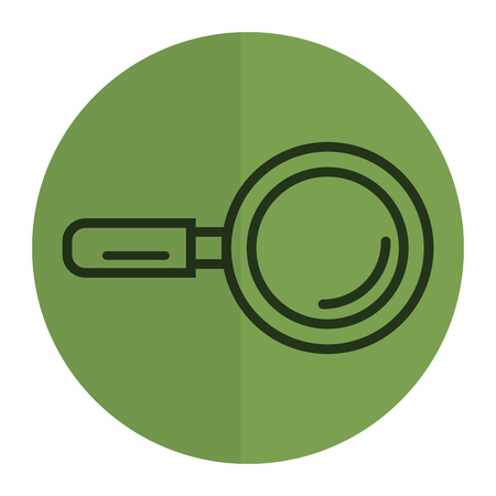 search magnifying glass icon vector illustration designのイラスト素材