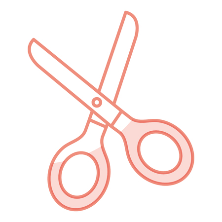 A scissors tool isolated icon vector illustration design.のイラスト素材