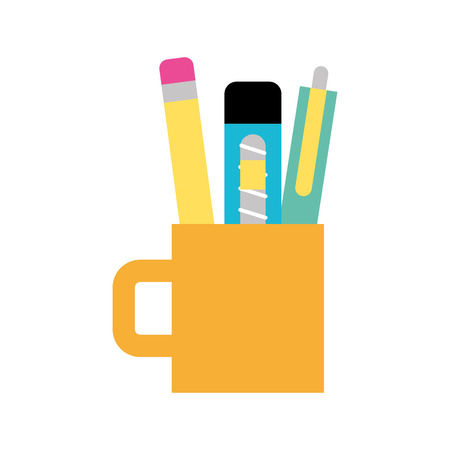 Glass save instruments drawing icon vector illustration design graphicのイラスト素材