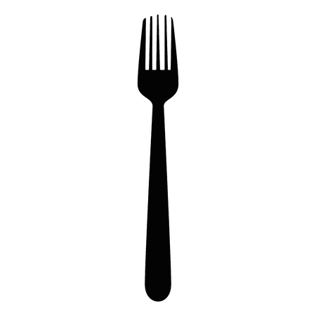 fork cutlery restaurant icon vector illustration graphic designのイラスト素材