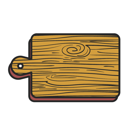 kitchen board wooden icon vector illustration designのイラスト素材