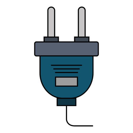 energy plug isolated icon vector illustration designのイラスト素材