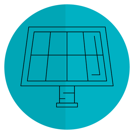 panel solar isolated icon vector illustration designのイラスト素材