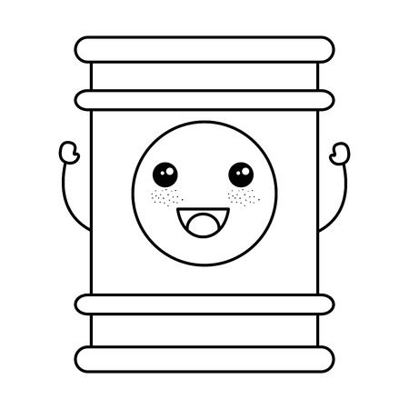 oil barrel isolated icon vector illustration designの写真素材