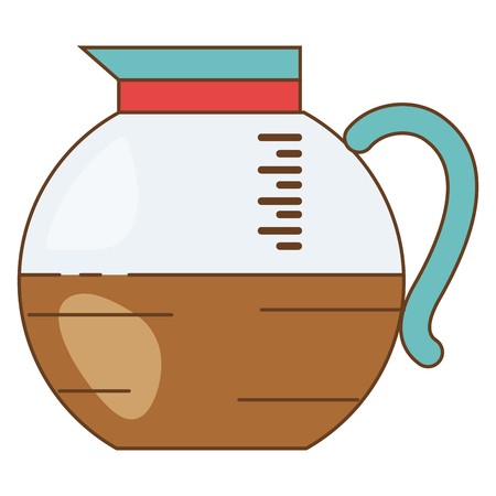kitchen teapot isolated icon vector illustration designのイラスト素材