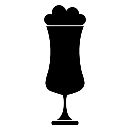 cold coffee cup isolated icon vector illustration designのイラスト素材