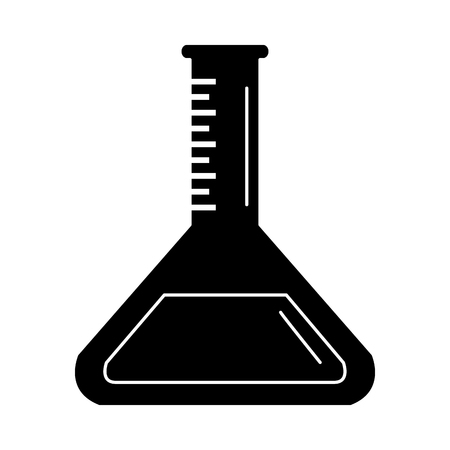 tube test isolated icon vector illustration designのイラスト素材