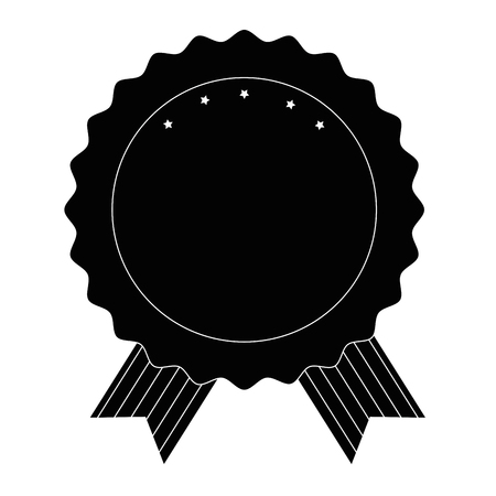 seal stamp icon over white background vector illustrationのイラスト素材