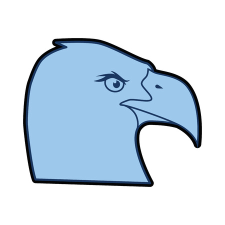 American eagle symbol icon vector illustration graphic designのイラスト素材