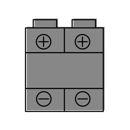battery power isolated icon vector illustration designのイラスト素材