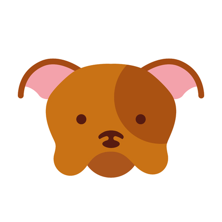 cute dog mascot icon vector illustration designのイラスト素材