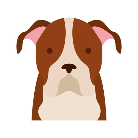 cute dog mascot icon vector illustration designのイラスト素材