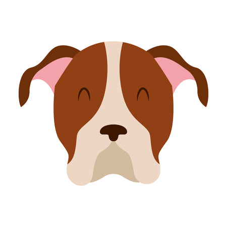 cute dog mascot icon vector illustration designのイラスト素材