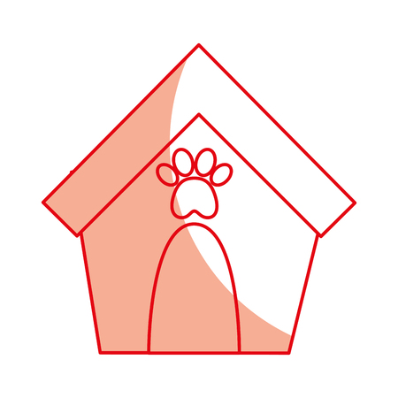 house mascot isolated icon vector illustration designのイラスト素材