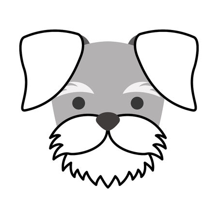 cute dog mascot icon vector illustration designのイラスト素材