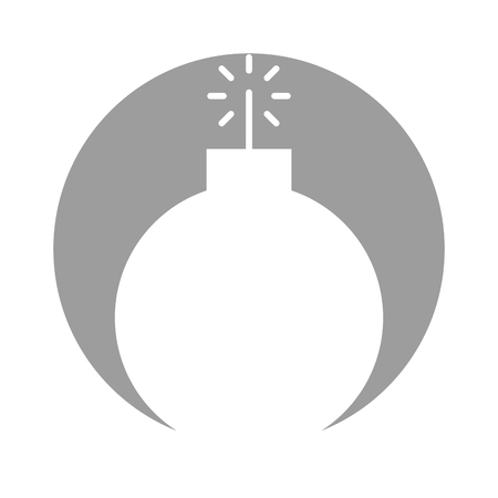 explosive boom isolated icon vector illustration designのイラスト素材