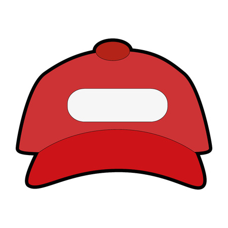 isolated cute beach cap icon vector illustration graphic designのイラスト素材