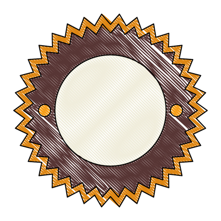 isolated round icon banner icon vector illustration graphic designのイラスト素材