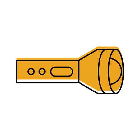 flash lantern isolated icon vector illustration designのイラスト素材
