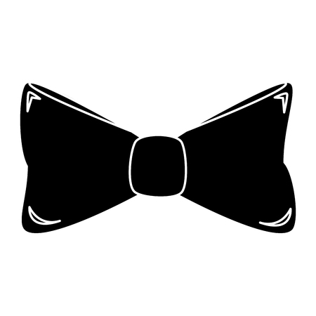 elegant bowtie isolated icon vector illustration designのイラスト素材
