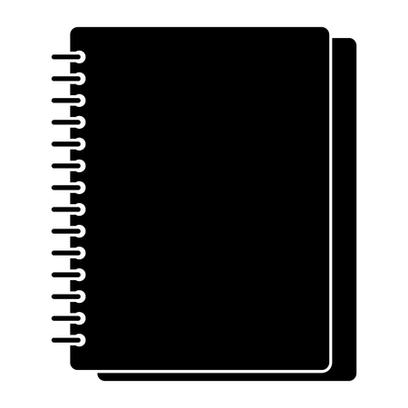 notebook school isolated icon vector illustration designのイラスト素材