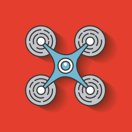 drone game funny icon vector illiustration design graphic