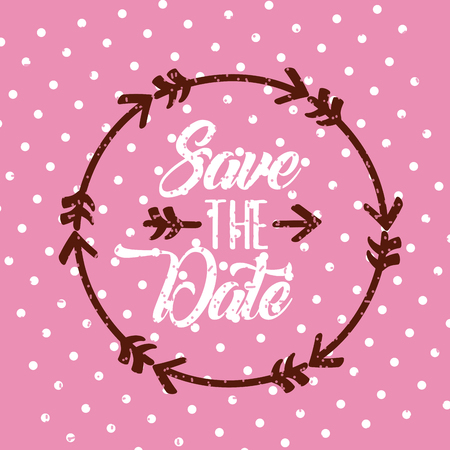 save the date special icon vector illustration design graphicのイラスト素材