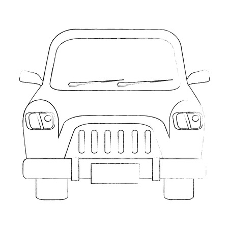 Classic car vehicle icon vector illustration graphic designのイラスト素材