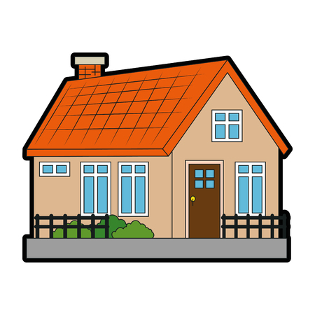 house real estate icon vector illustration graphic designのイラスト素材