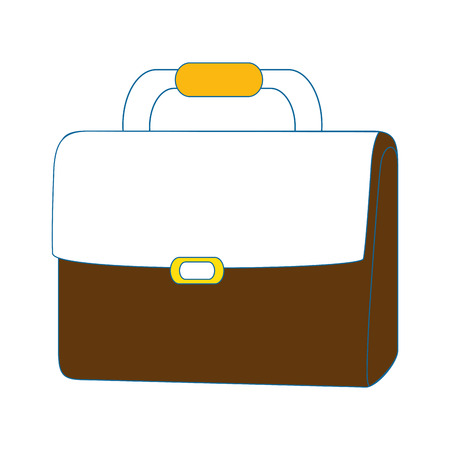 Business briefcase isolatedのイラスト素材