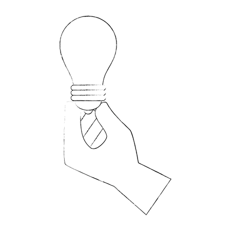 light bulb iconのイラスト素材
