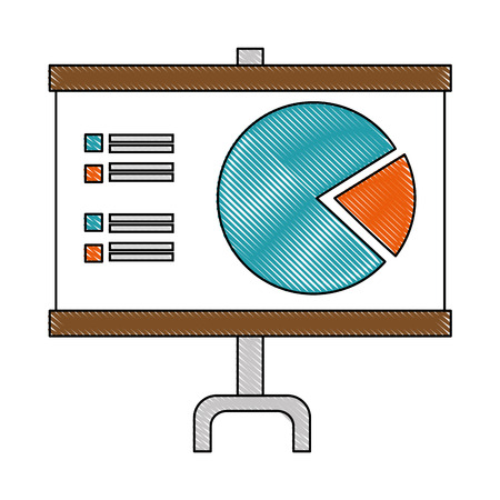 document with Statistical graphsのイラスト素材