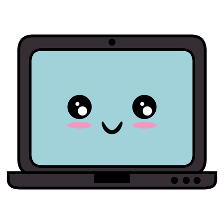 laptop computer iconのイラスト素材