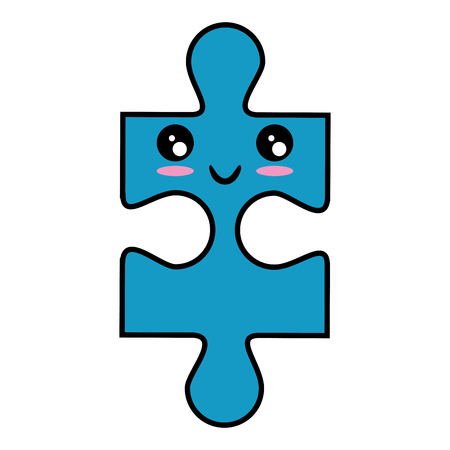 jigsaw puzzles iconのイラスト素材
